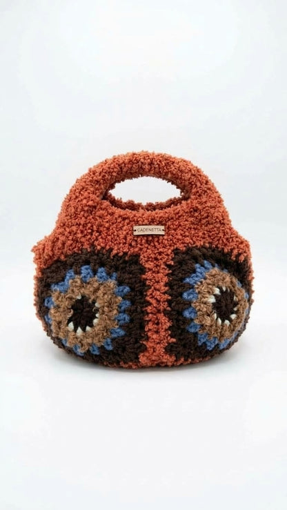 CLUTCH teddy terracota / pre -order