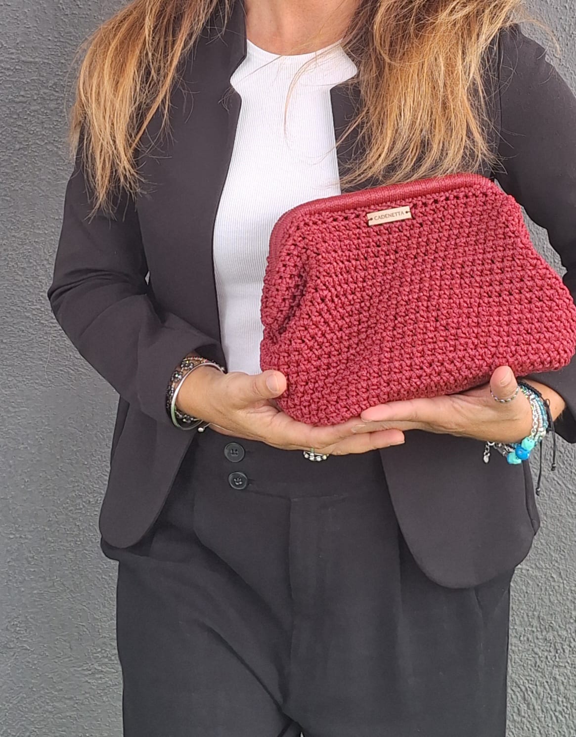 SISI CLUTCH BURDEOS